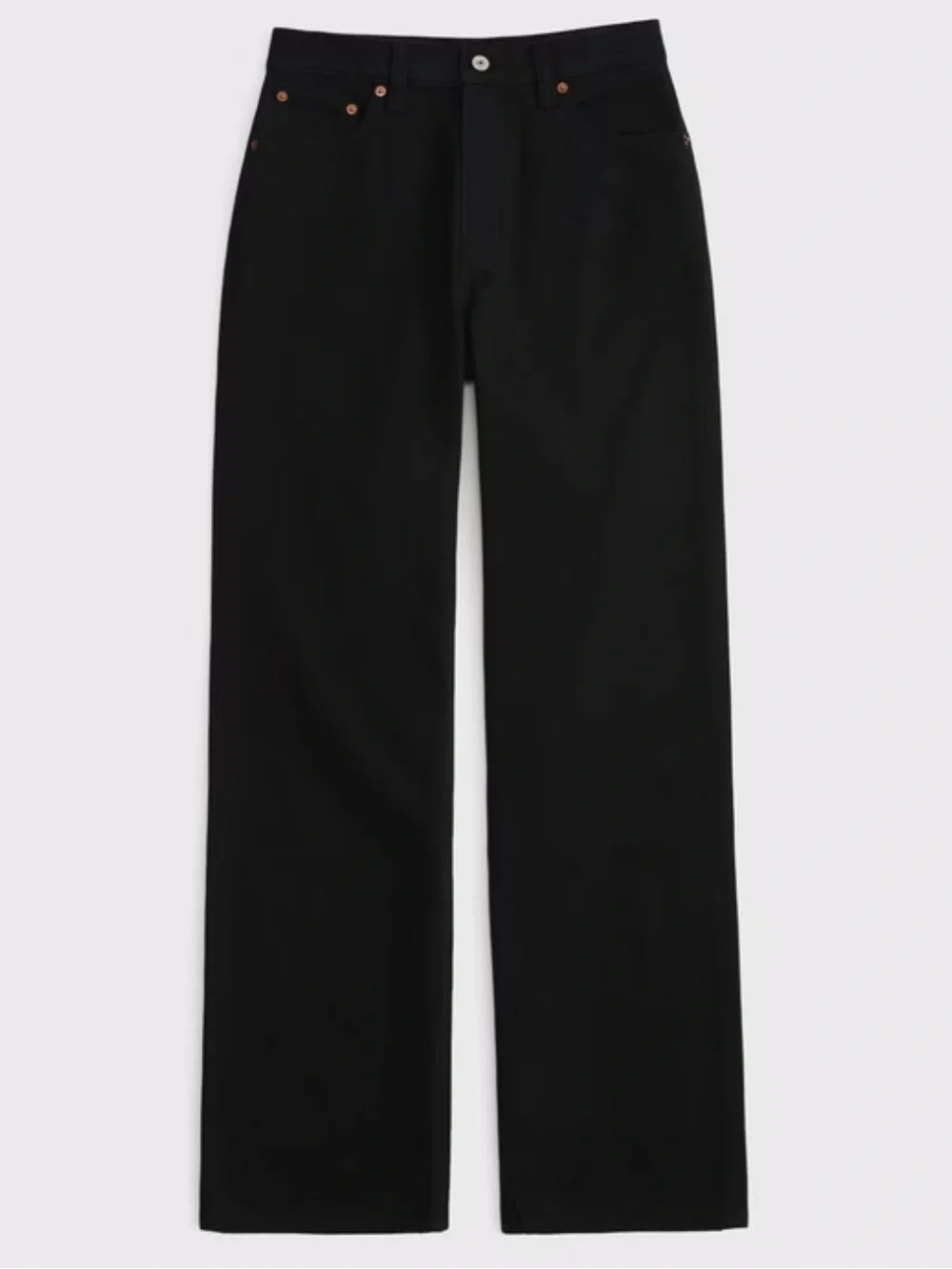 Abercrombie 90s Relaxed Jeans Curve Love Women’s Size 28 6 Black Denim High Rise